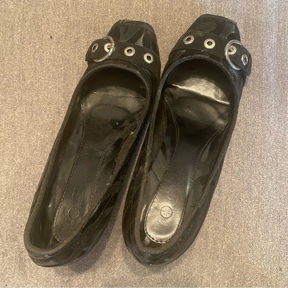 Black heels with buckle size 9/40 - Picture 2 of 7